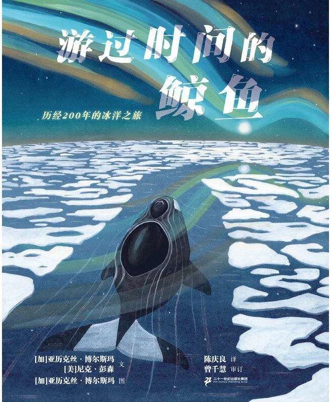 游过时间的鲸鱼